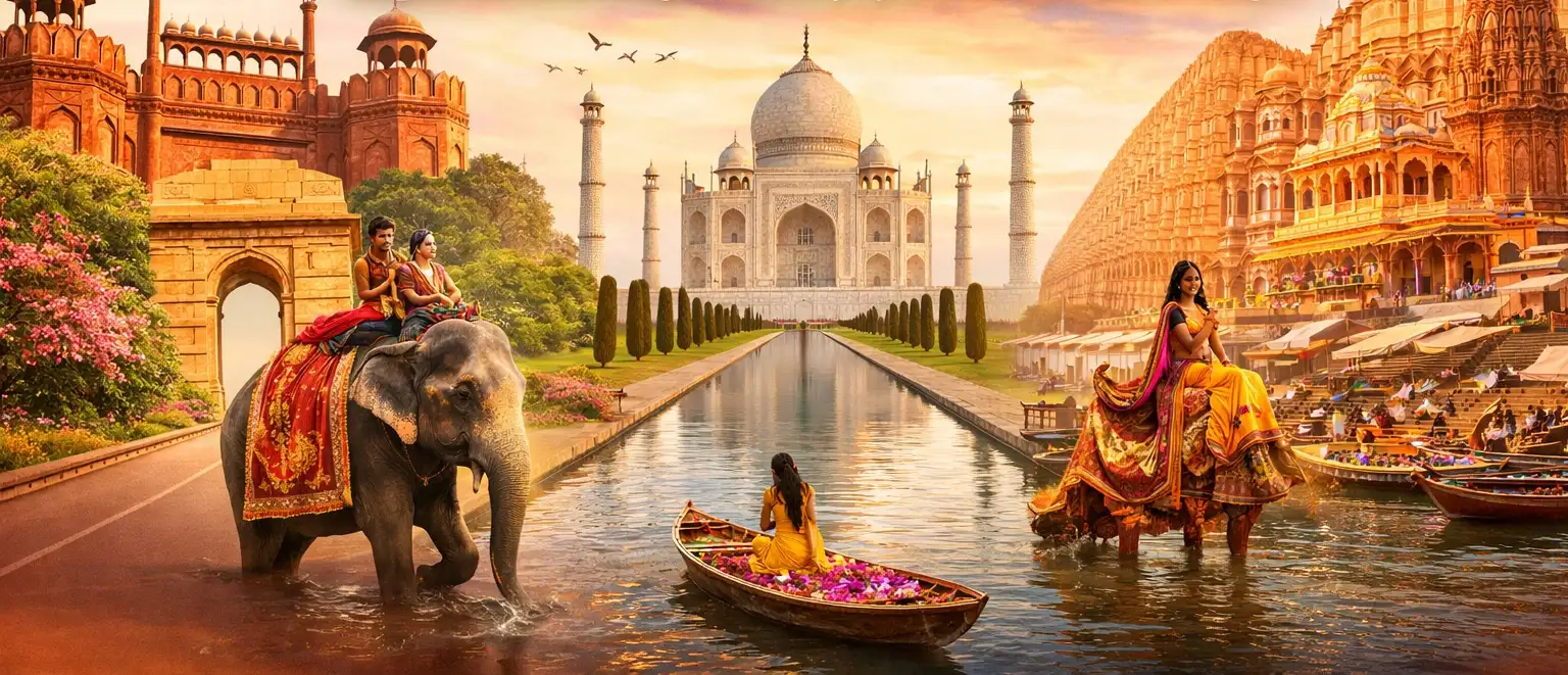 golden triangle banner